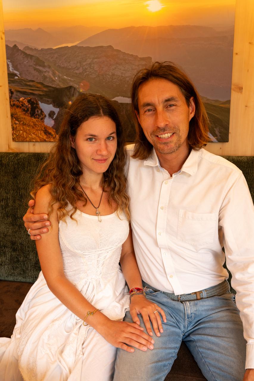 Michael and Viktoria, the therapists behind MIVI Massage